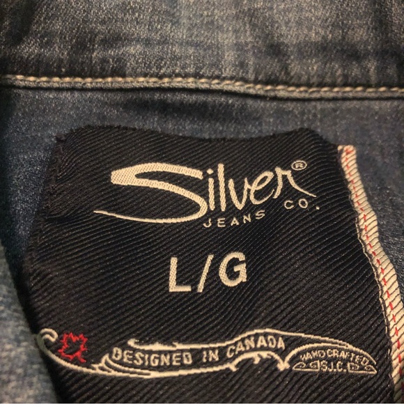 3/40$ Silver Jeans Co. - Jean Jacket - Picture 7 of 7